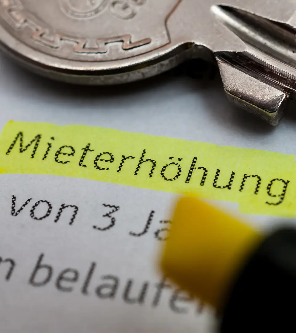 Mieterhöhung mit ortsüblicher Vergleichsmiete